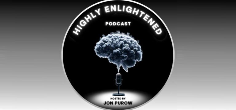 Highly Enlightened: One-Hitter Interviews from MJ Unpacked Highly Enlightened Logo